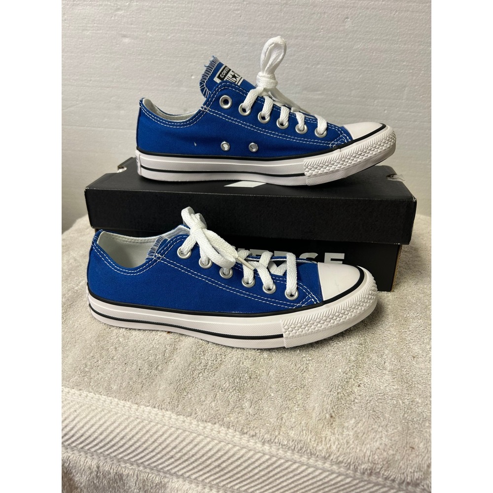 Converse Chuck Taylor All Star Low Top Royal Blue Canvas Sneakers 135514F Mens 5